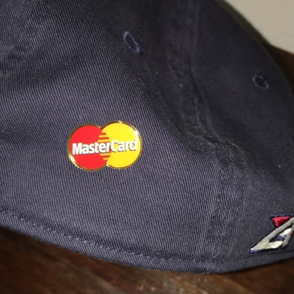 Blue Faded New Bay Hill Club 1961 PGA Pro Mastercard Pin golf hat cap ahead